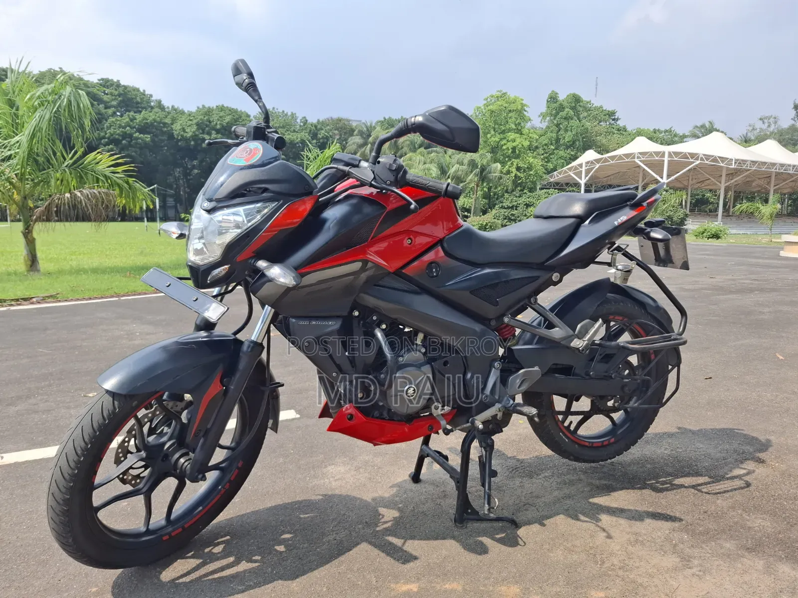 New Bajaj Pulsar NS 160 2018 Red