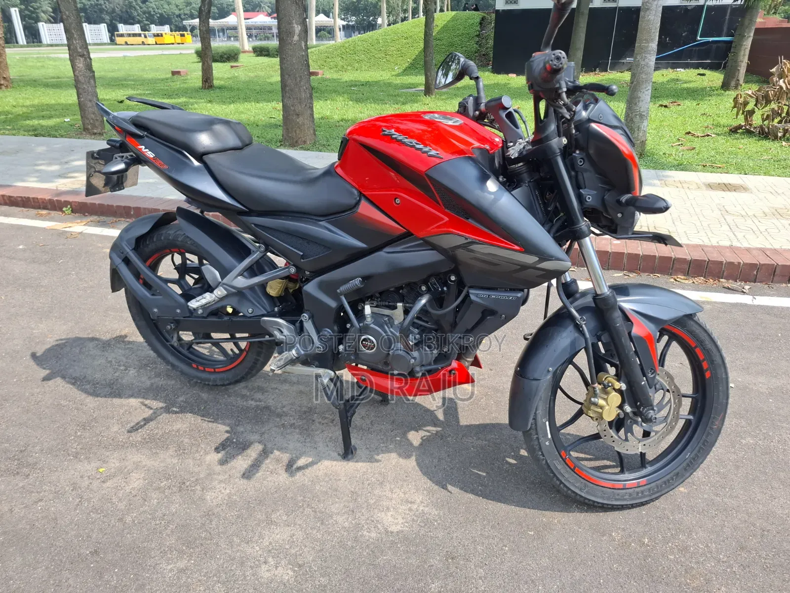 New Bajaj Pulsar NS 160 2018 Red