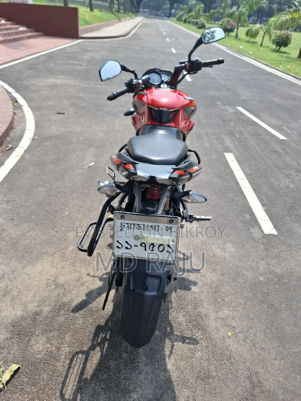 New Bajaj Pulsar NS 160 2018 Red