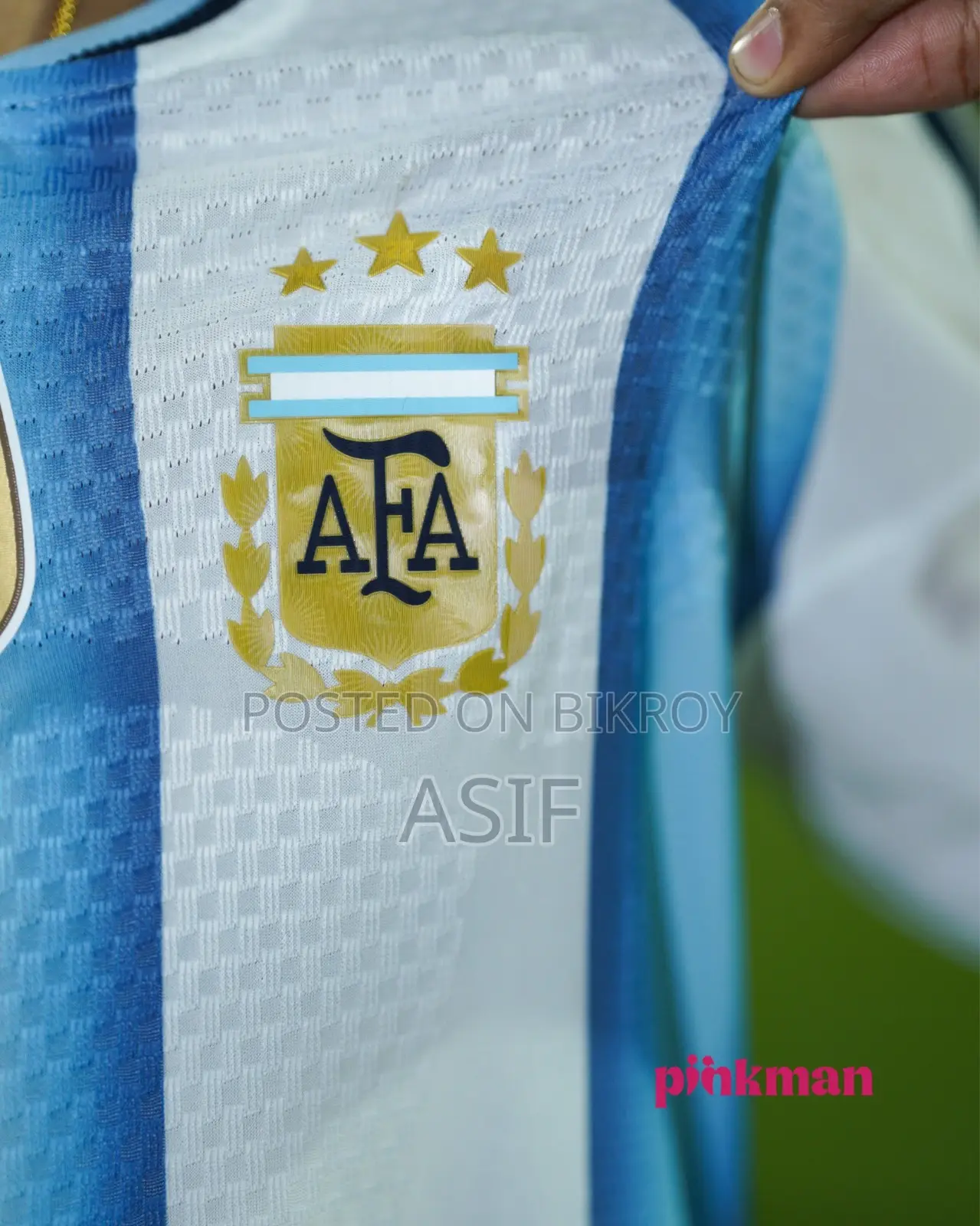 World Cup 2026 Argentina Home Official Premium Player Edition Jersey
