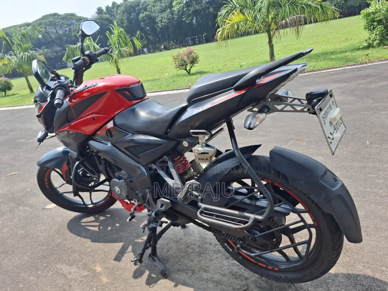 New Bajaj Pulsar NS 160 2018 Red