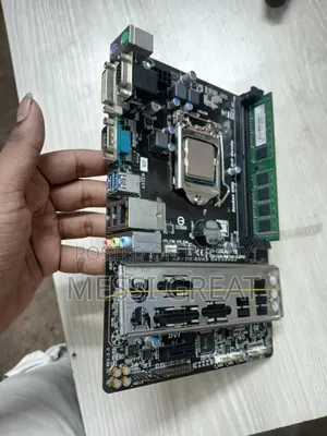 Gigabyte H81M Motherboard, i3 4th Gen Processor, and RAM Combo