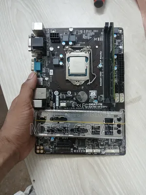 Gigabyte H81M Motherboard, i3 4th Gen Processor, and RAM Combo