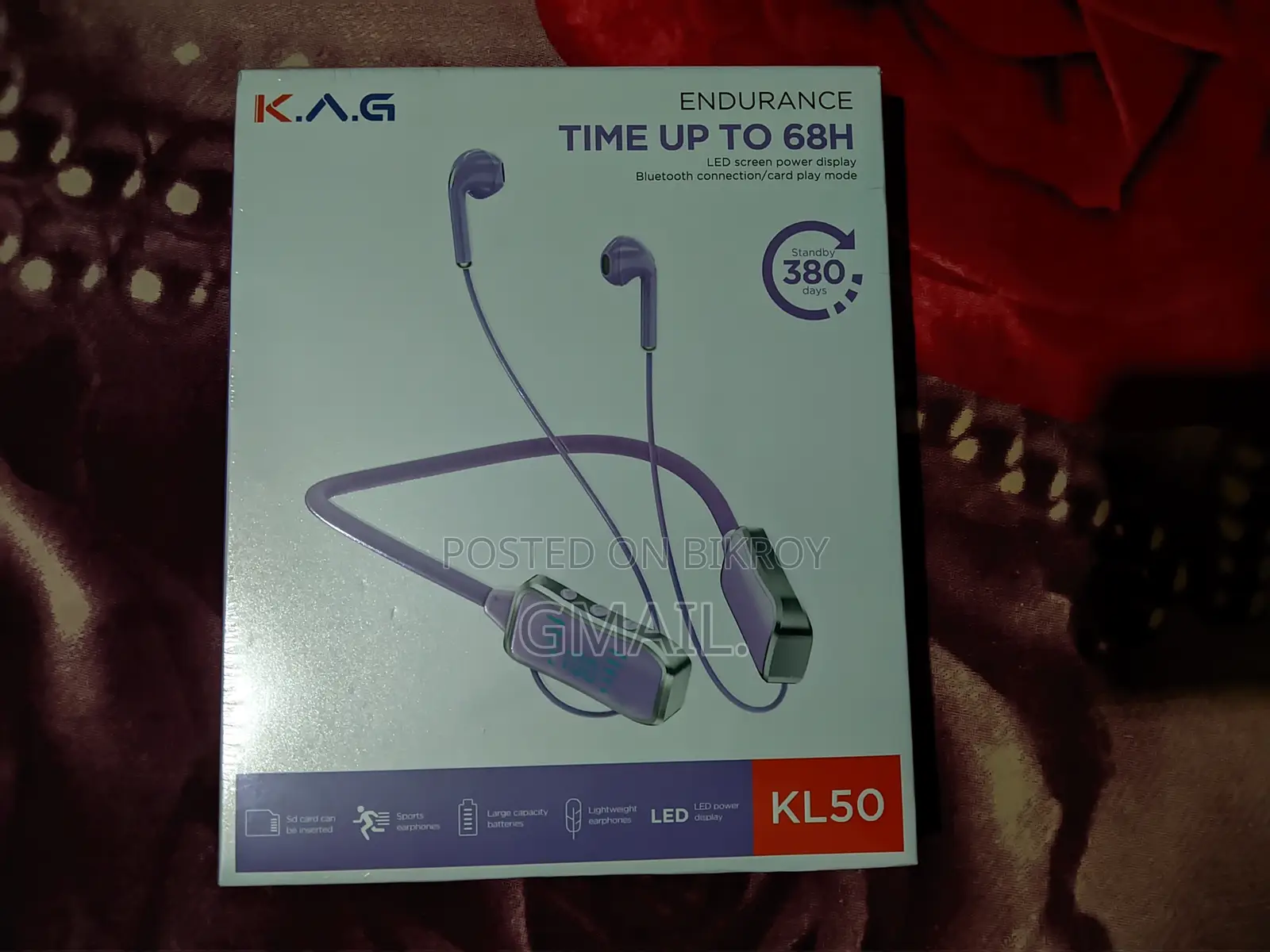 Kag Kl50 Neckband + Mp3 Player