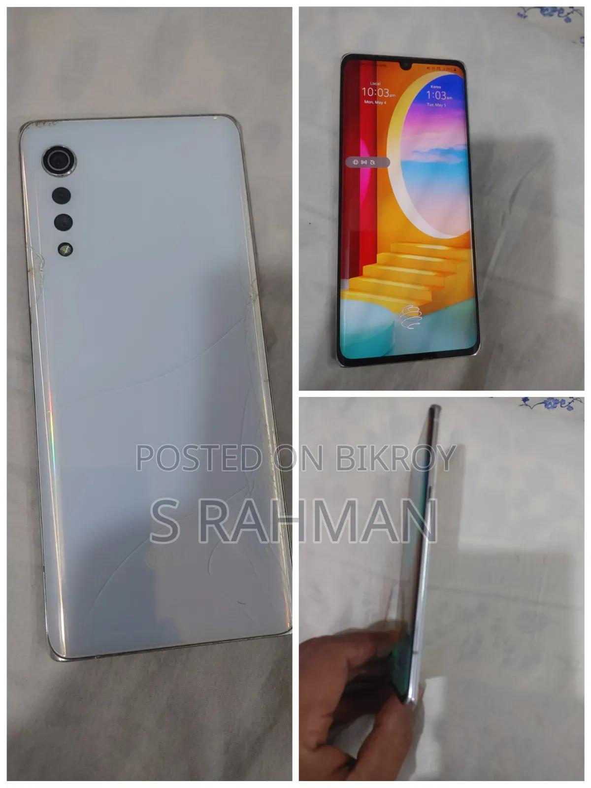 LG Velvet 5G 128 GB White