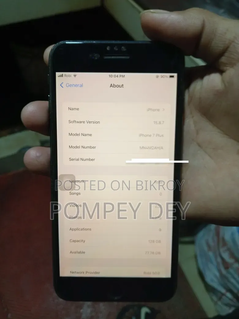 Apple iPhone 7 Plus 128 GB Black