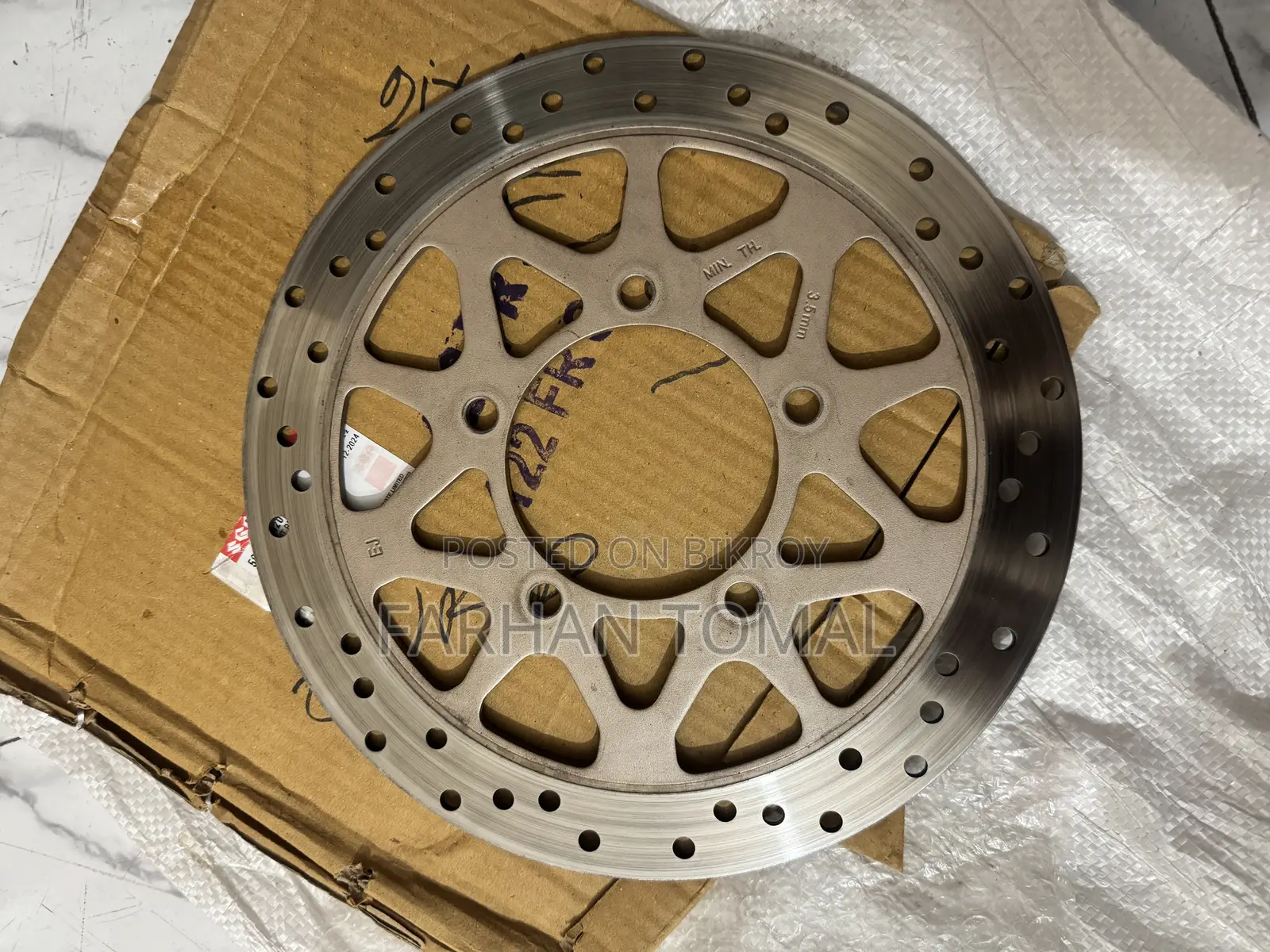 Suzuki Gixxer Front Disc