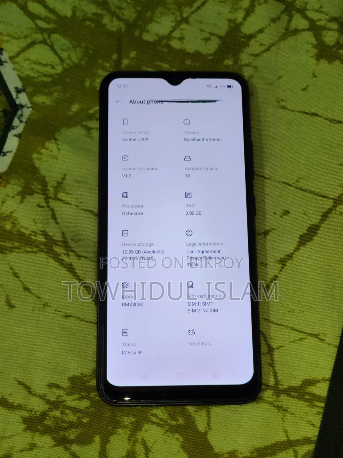 Realme 32 GB Silver