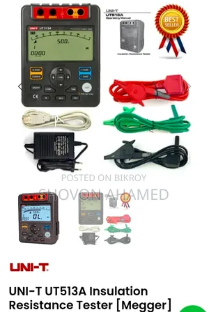 Uni-T UT513 Professional Insulation Resistance Tester