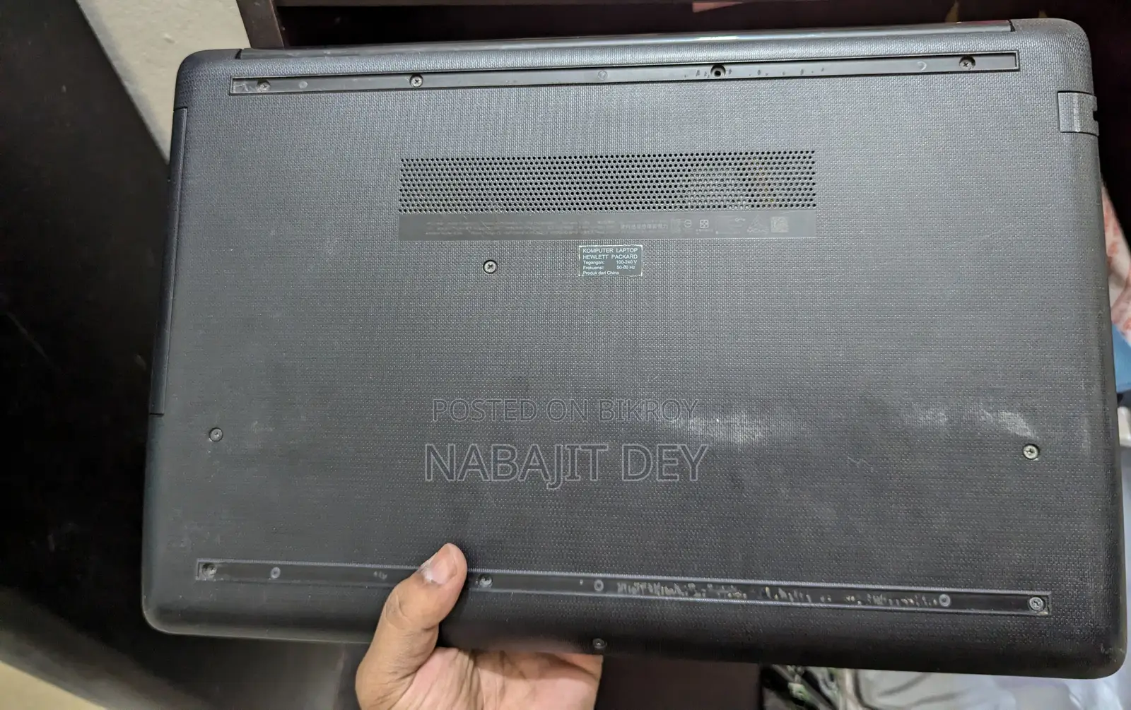 ল্যাপটপ HP 15 8GB Intel Core I5 HDD+SSD 1T