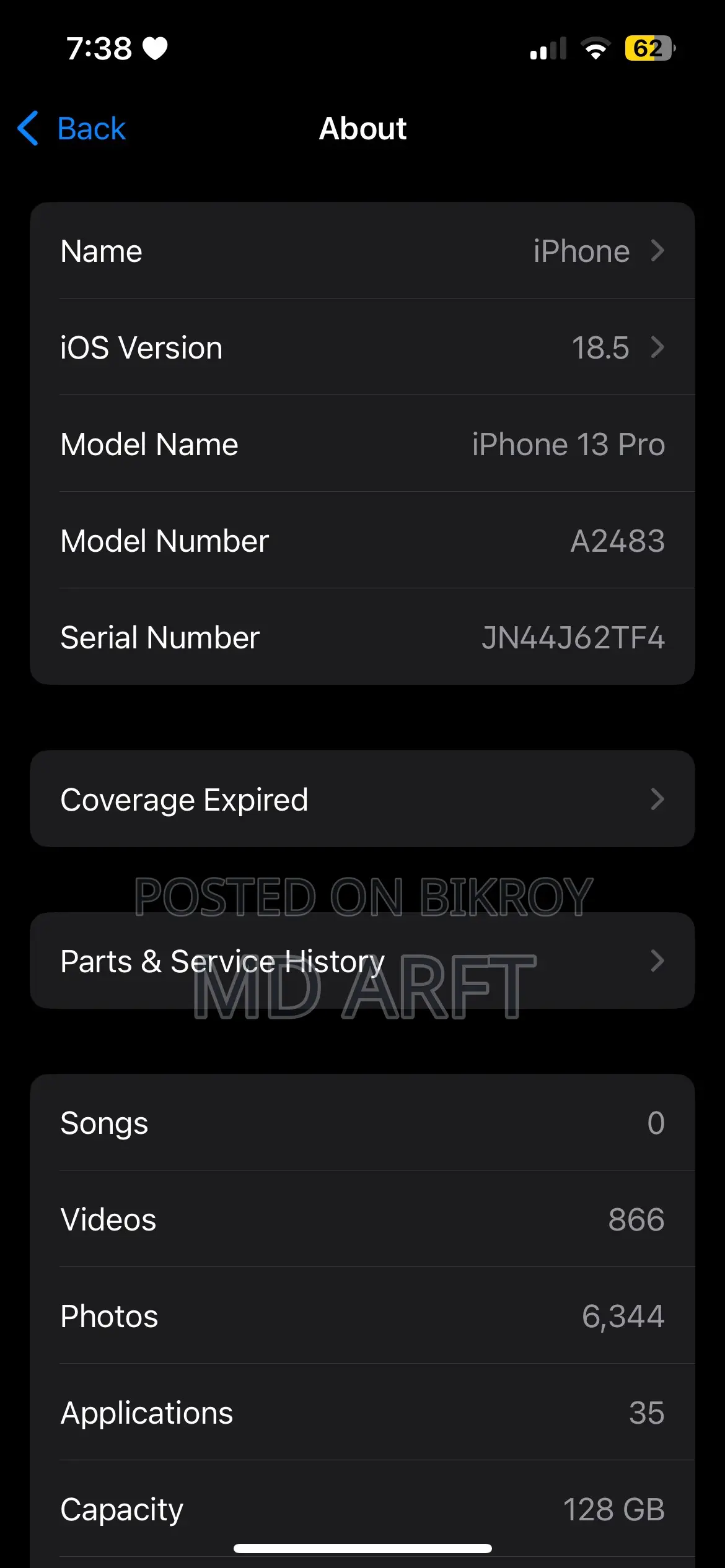 Apple iPhone 13 Pro 128 GB Blue