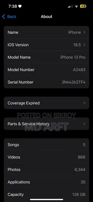 Apple iPhone 13 Pro 128 GB Blue