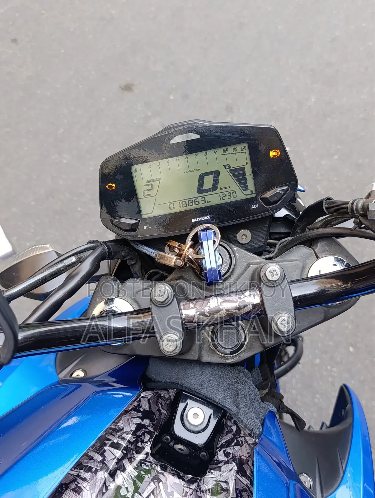 Suzuki Gixxer Fi ABS 2021 Blue