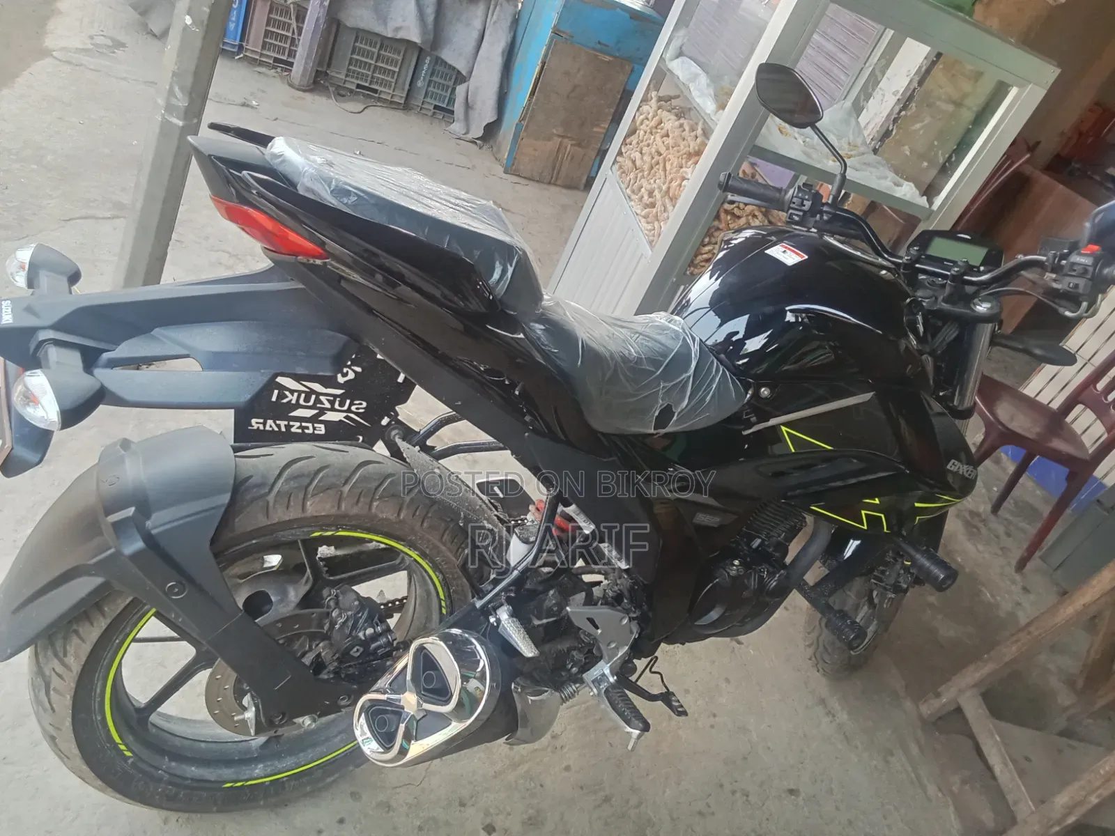 New Suzuki Gixxer SF 2026 Black