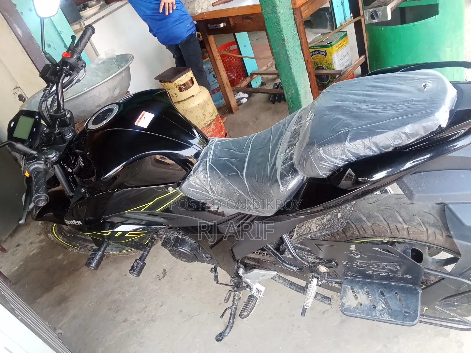 New Suzuki Gixxer SF 2026 Black