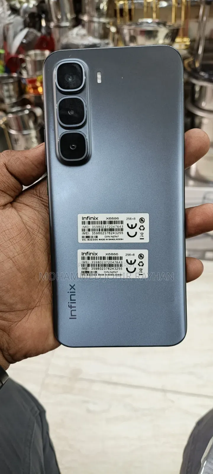 Infinix Hot 60 Pro 256 GB Black