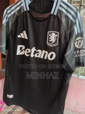 Aston Villa Jersey L Size Player Edition Brand New