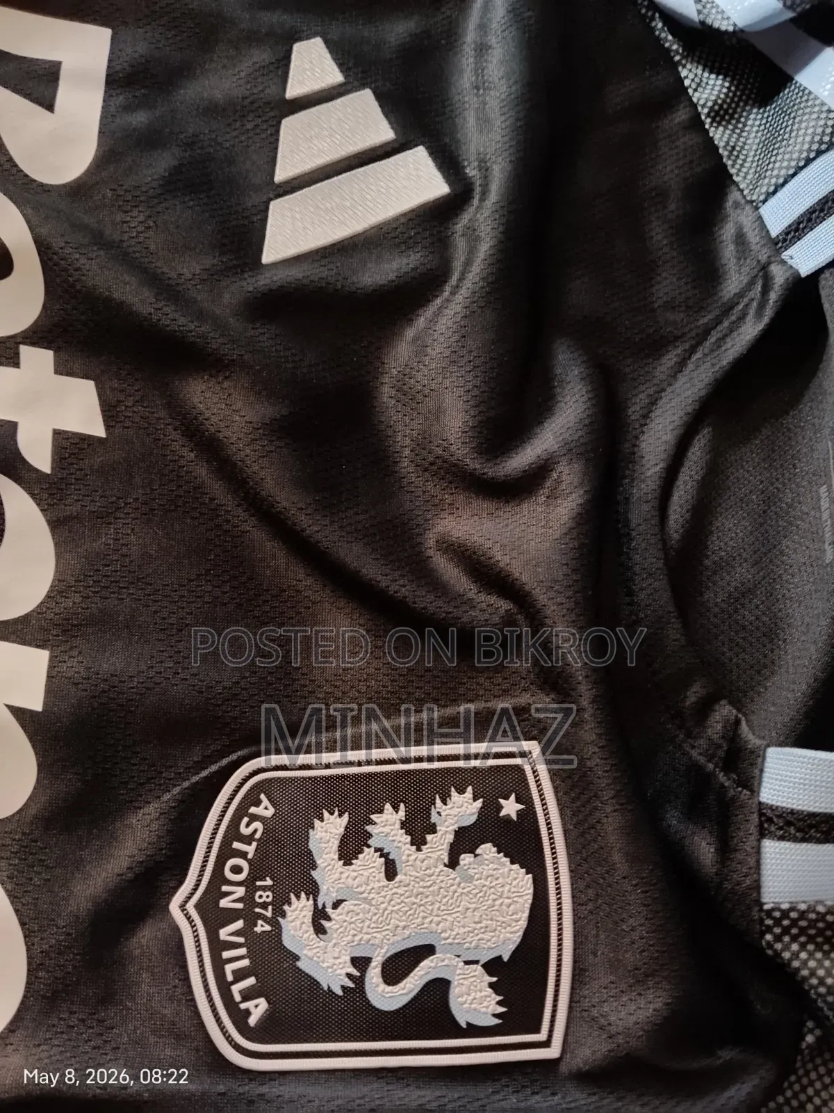Aston Villa Jersey L Size Player Edition Brand New