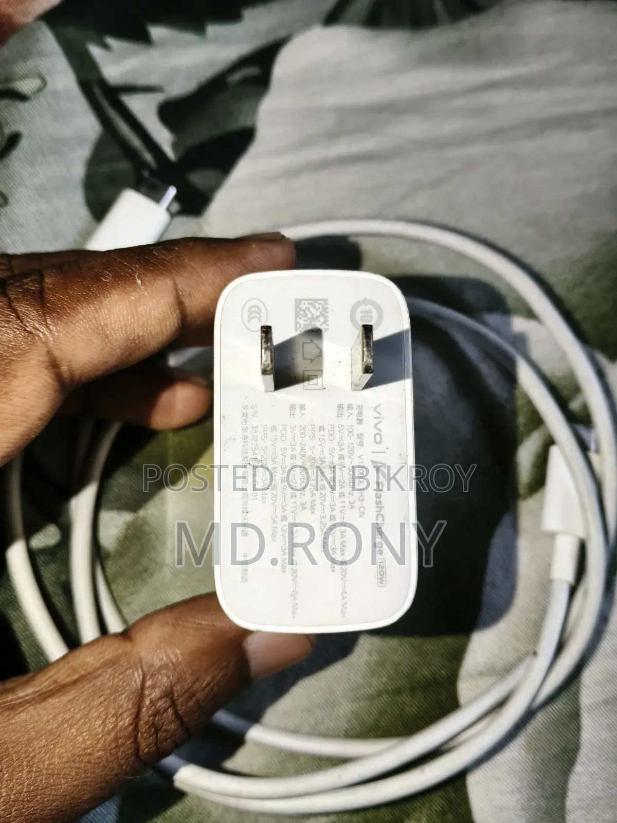 Iqoo Mobile Original Charger 120w