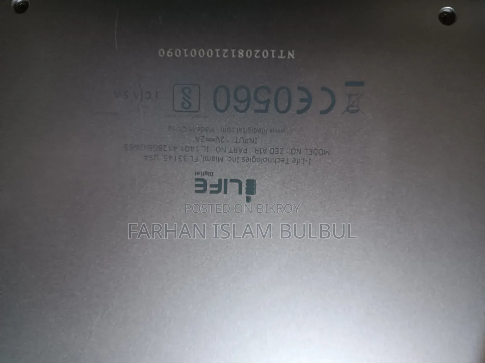 Laptop I-Life ZedAir 4GB Intel Celeron SSD 128GB