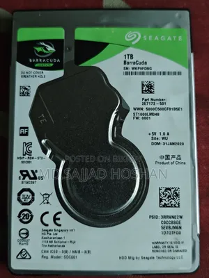 HDD 1.0 Tb Seagate Barracuda