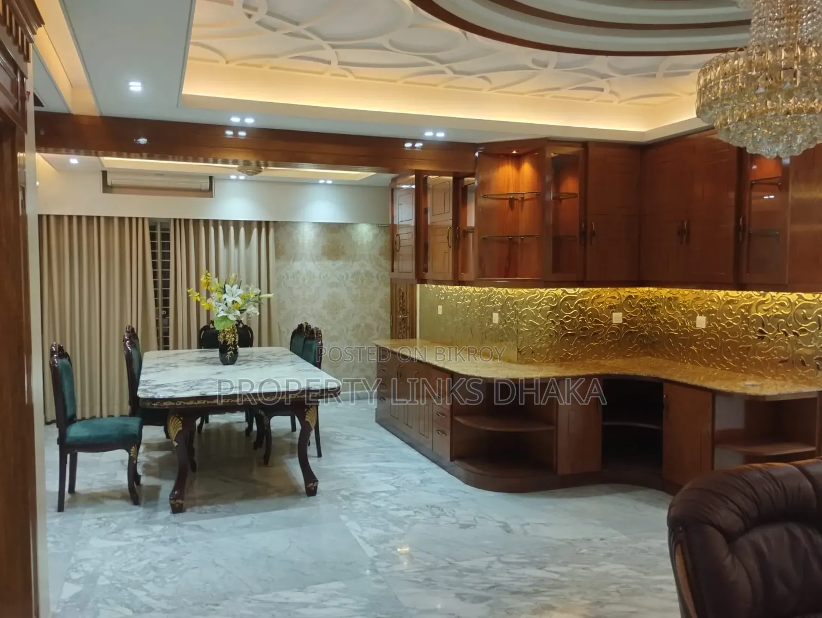 গুলশানে ৩ বেডরুমের ফার্নিশড অ্যাপার্টমেন্ট ভাড়া হবে