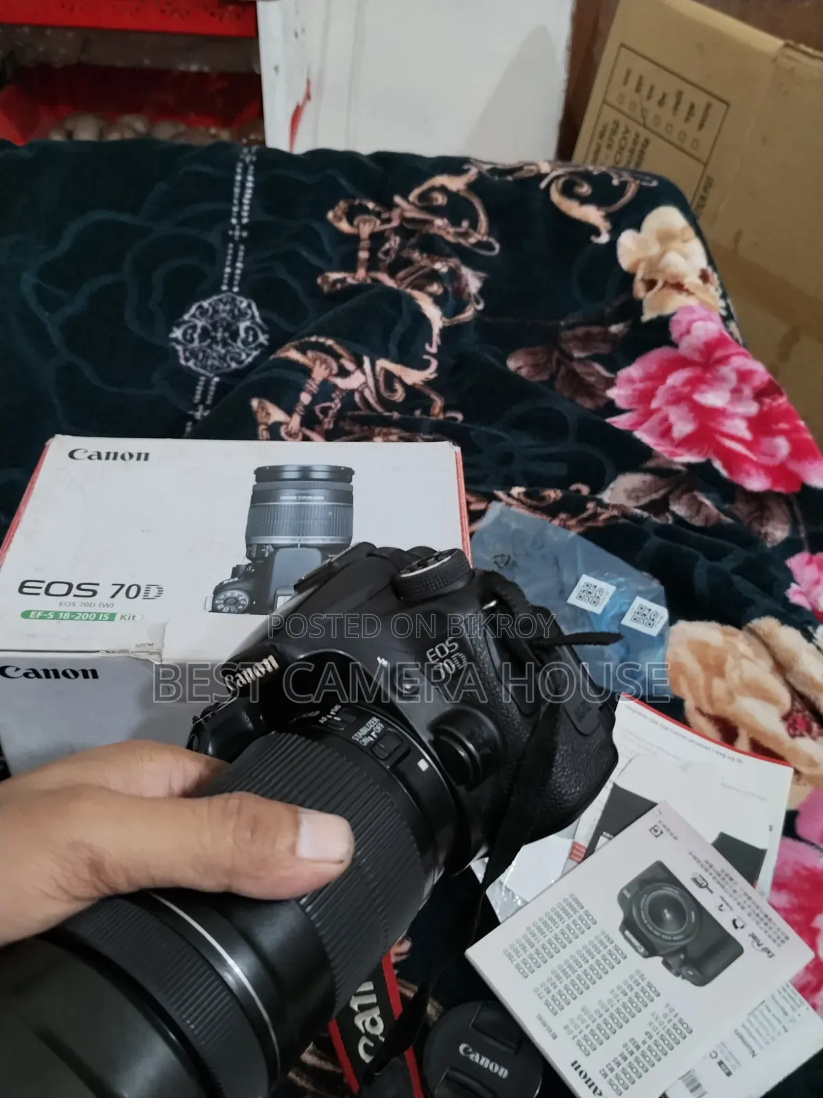 70d+55-250mm Stm, Full Fresh Box