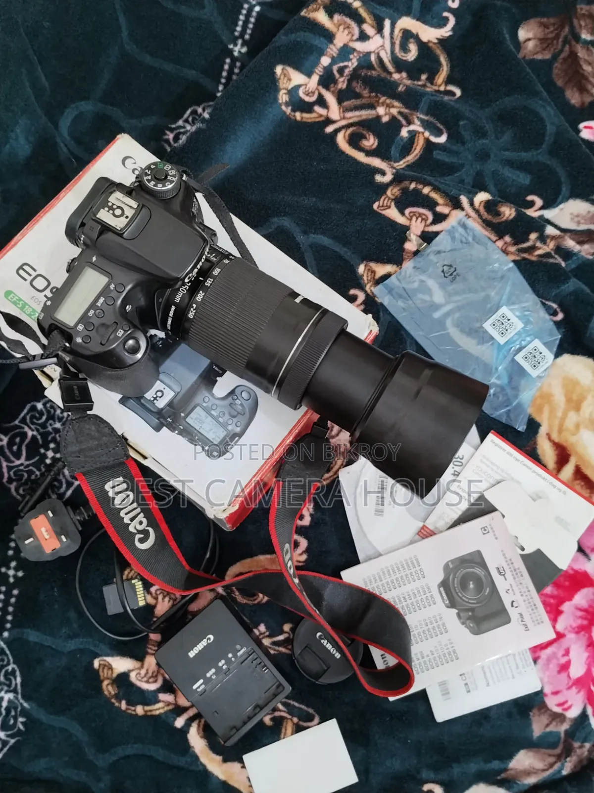 70d+55-250mm Stm, Full Fresh Box