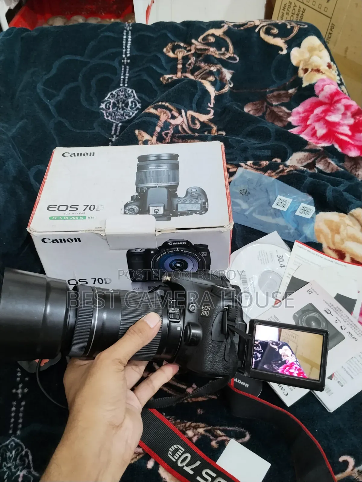 70d+55-250mm Stm, Full Fresh Box