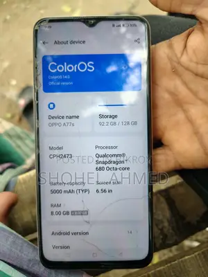 Oppo A77s 128 GB Orange