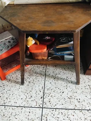 Round Wooden Table