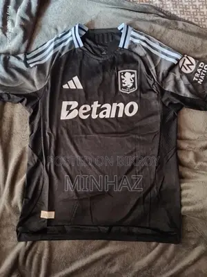 Aston Villa Jersey L Size Player Edition Brand New