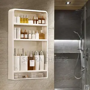 4-Layer Kitchen, Bathroom, Wall Mounted Multifunctional Shelf