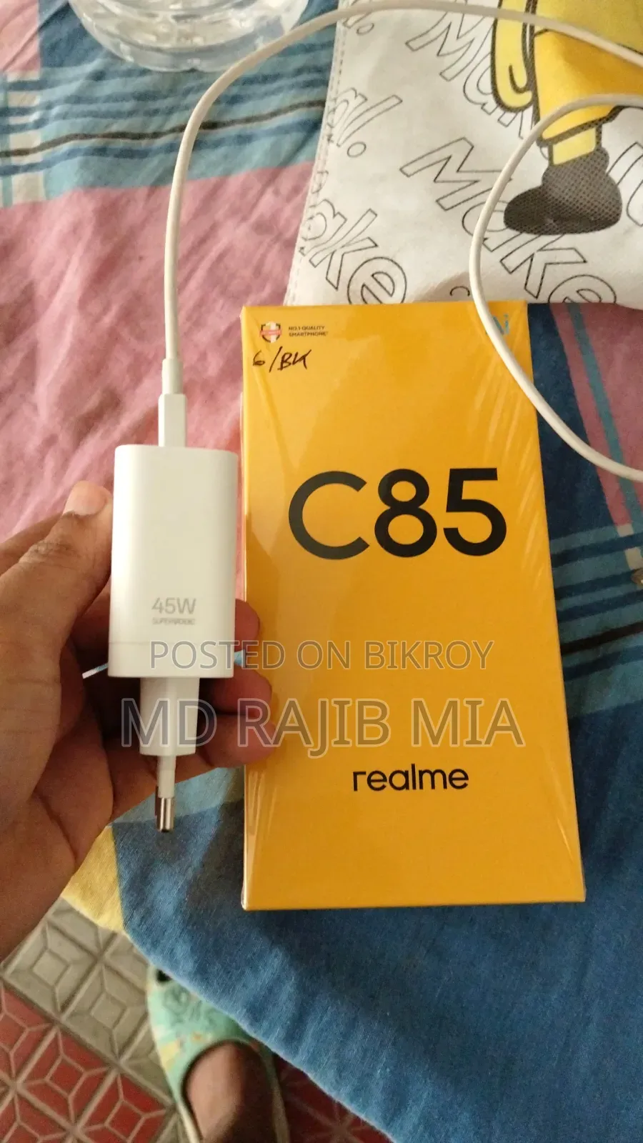 New Realme C85 4G 128 GB Black