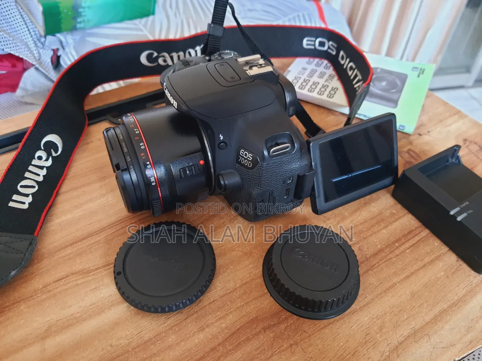 Canon 700d With Prime Lens