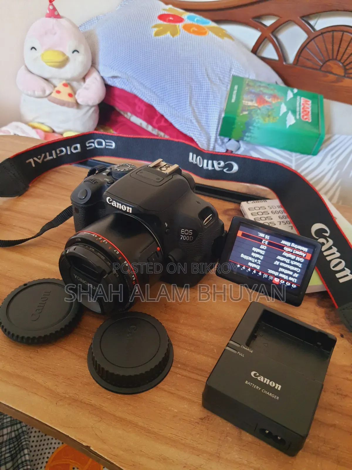 Canon 700d With Prime Lens