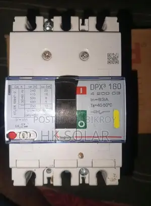 Legrand Dpx3 160 McCb 63a 4 Pole Industrial Circuit Breaker