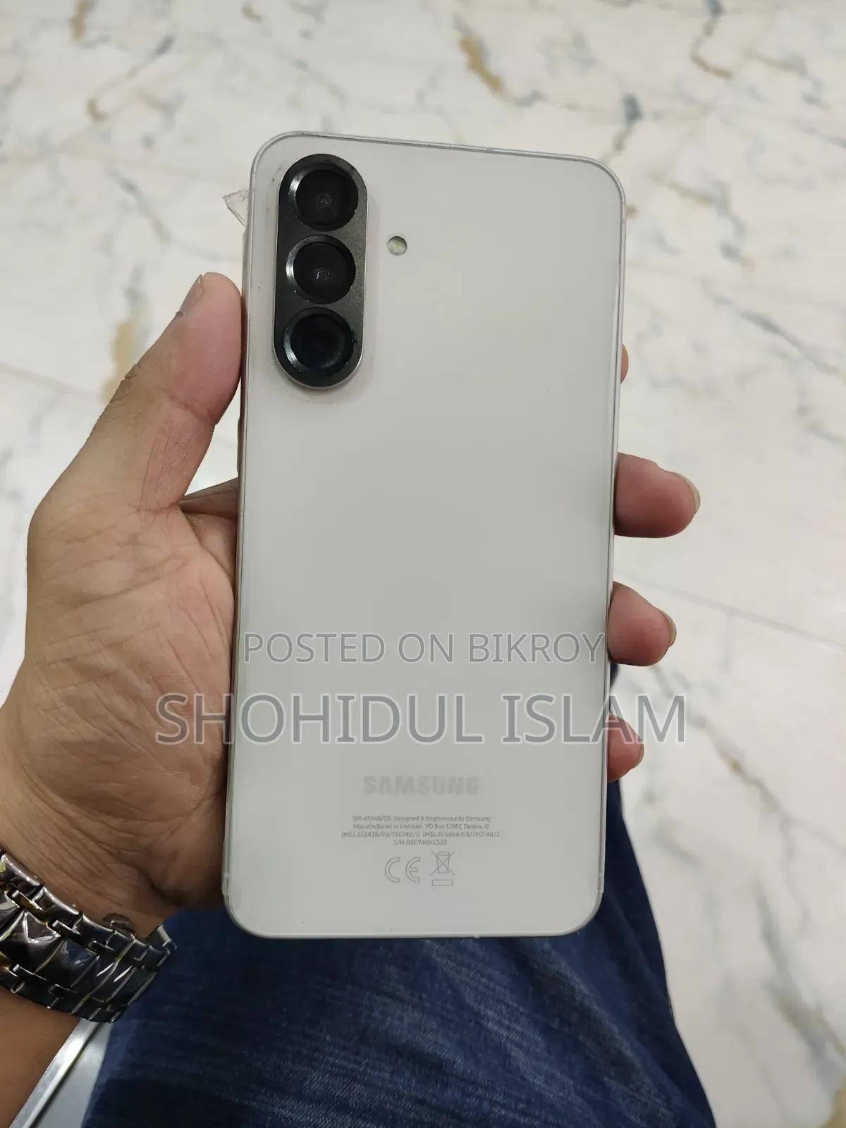Samsung Galaxy A56 ২৫৬ জিবি হোয়াইট