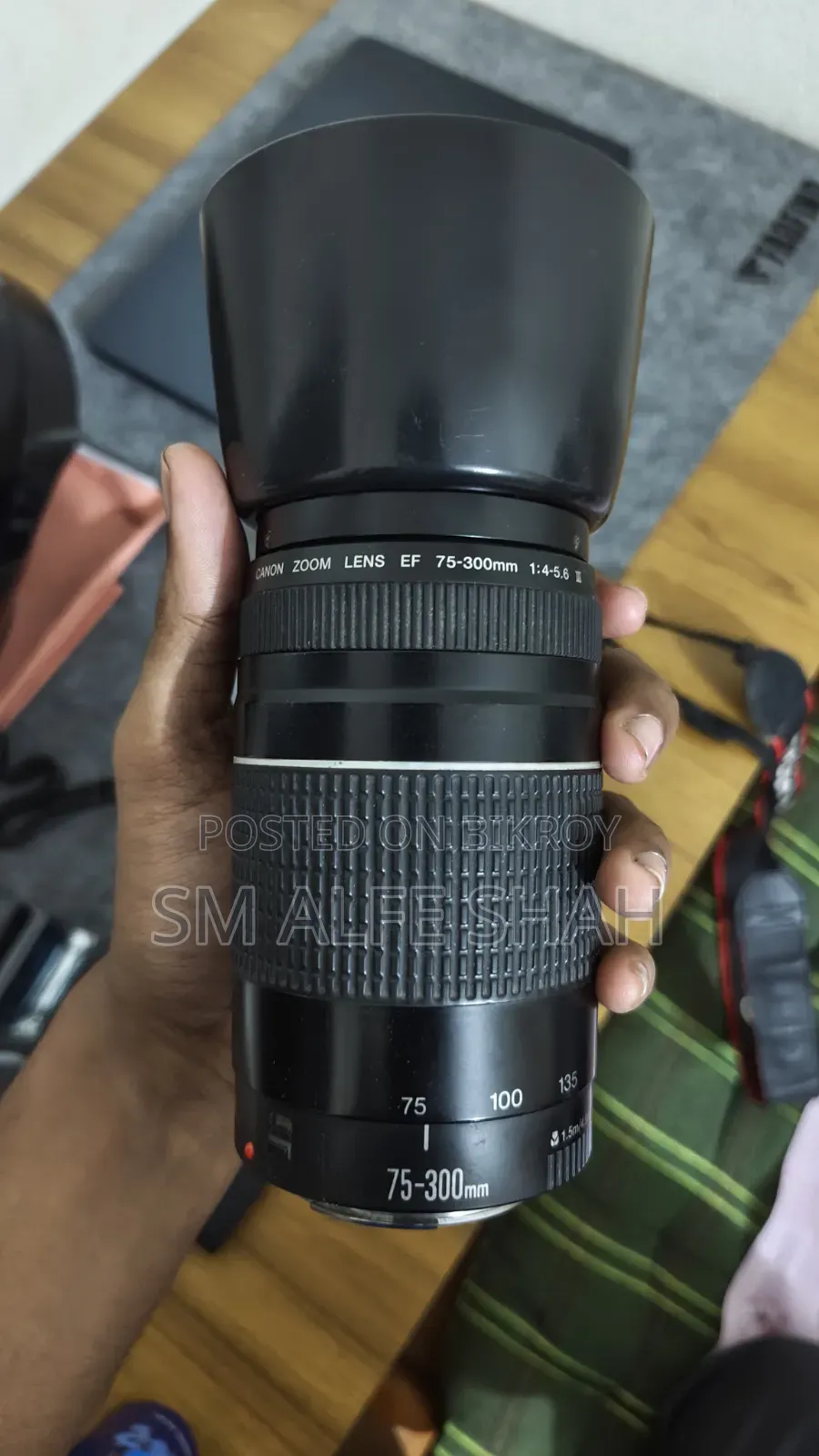 Canon Eos 700d With Canon Lens 75/300