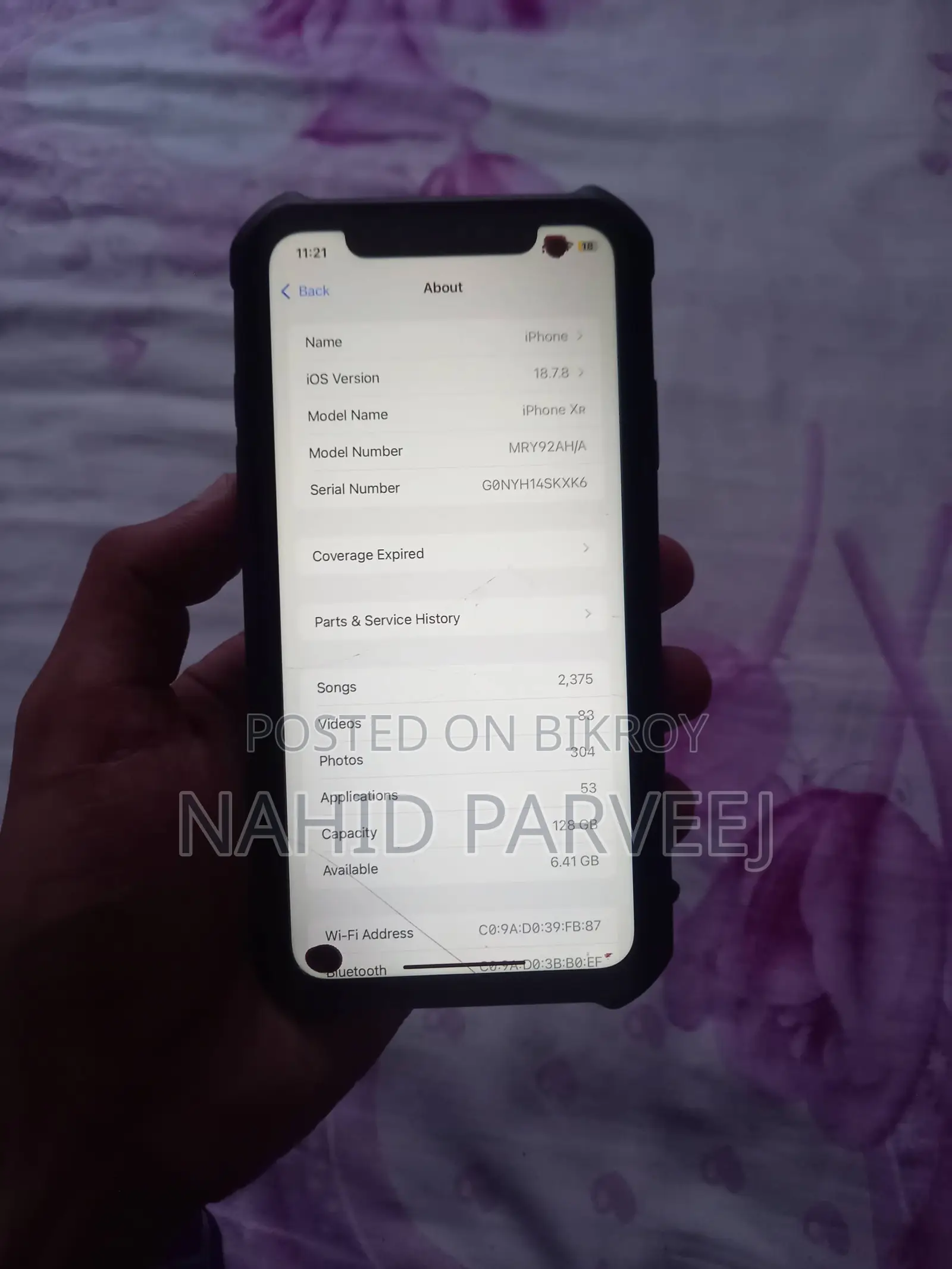 Apple iPhone XR 128 GB Black