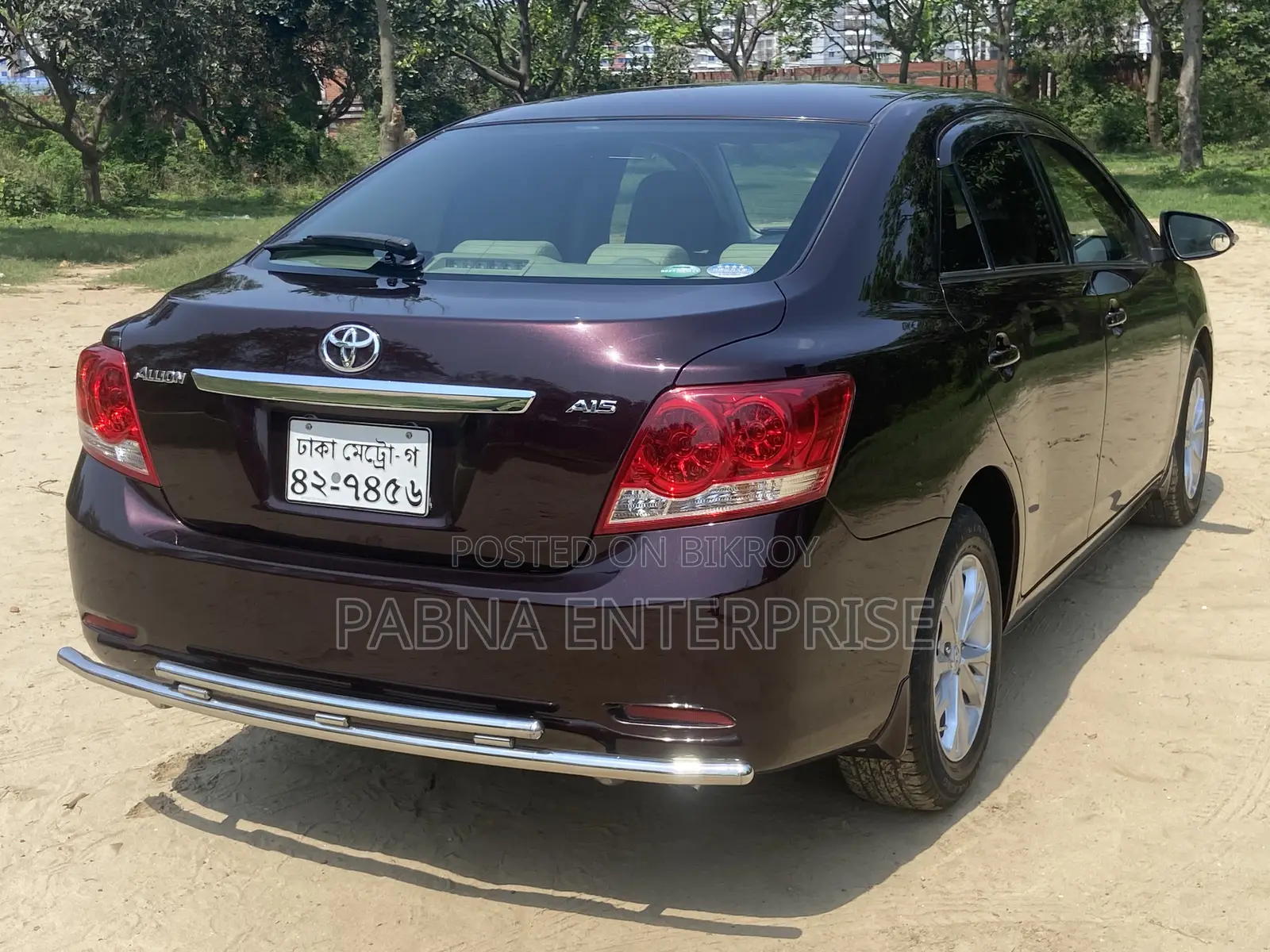 Toyota Allion 2016 Maroon