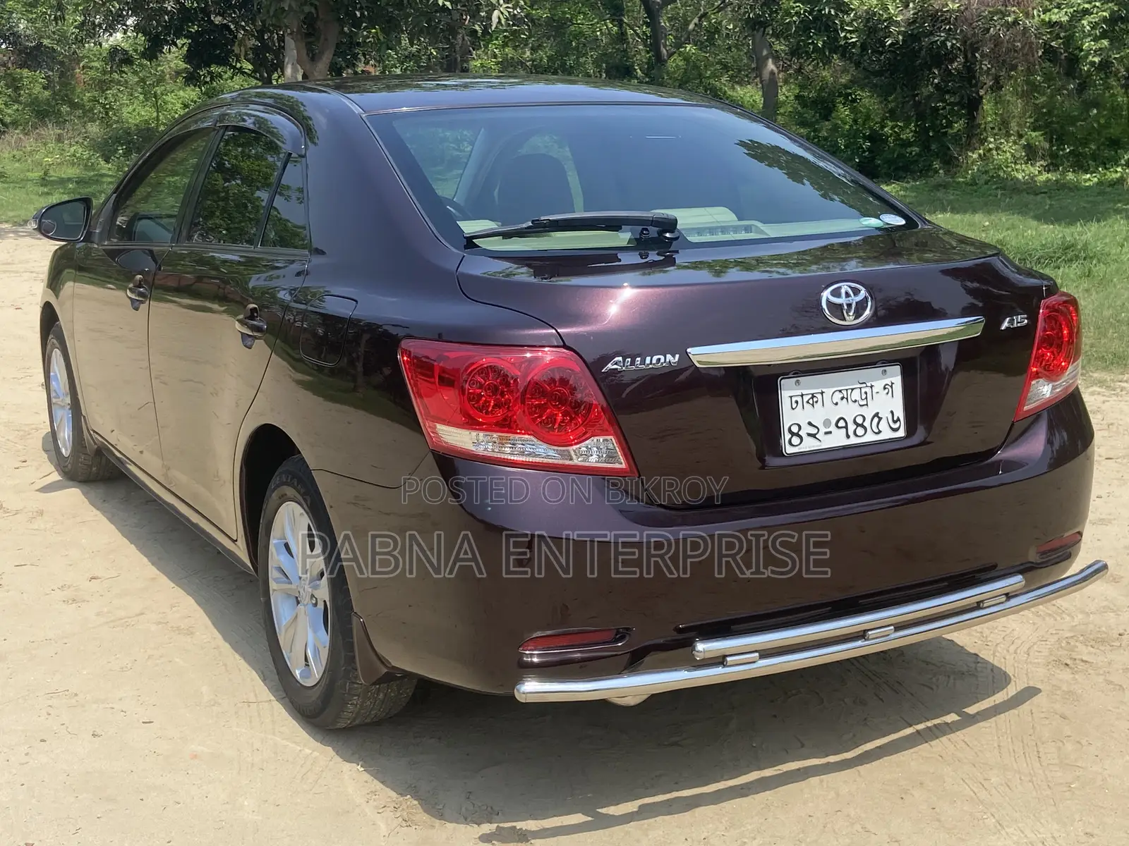 Toyota Allion 2016 Maroon