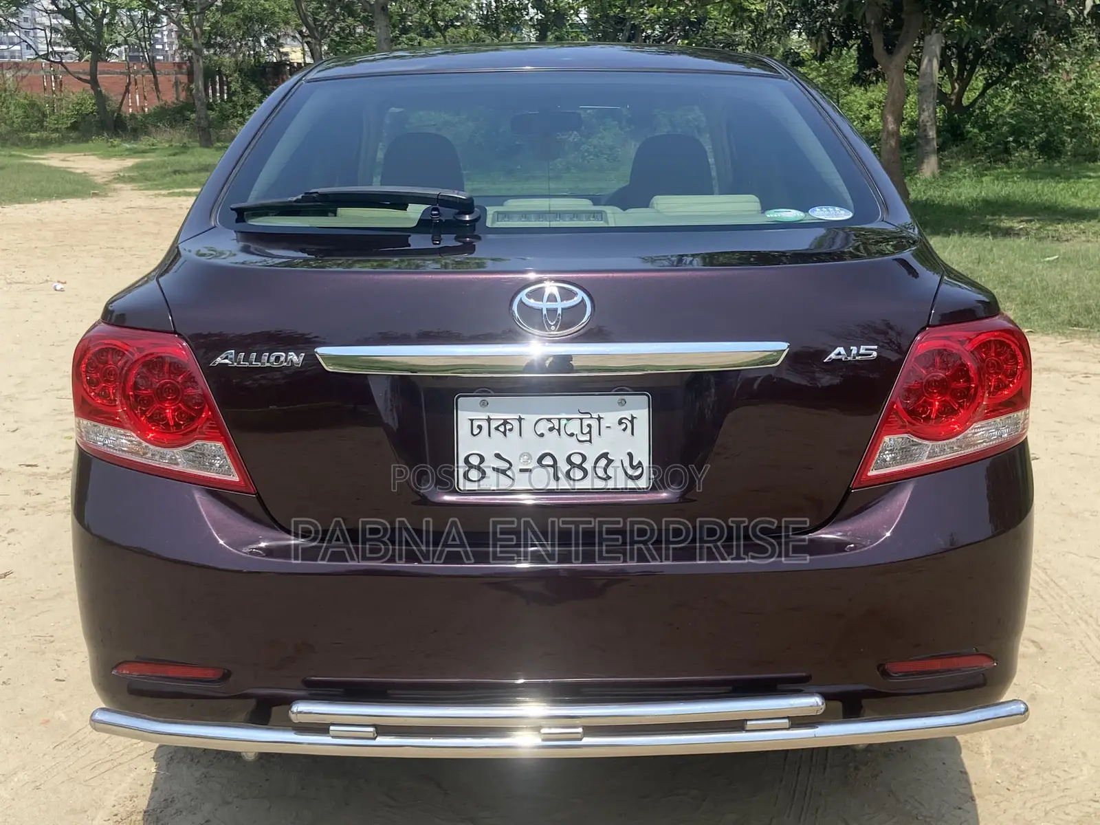 Toyota Allion 2016 Maroon