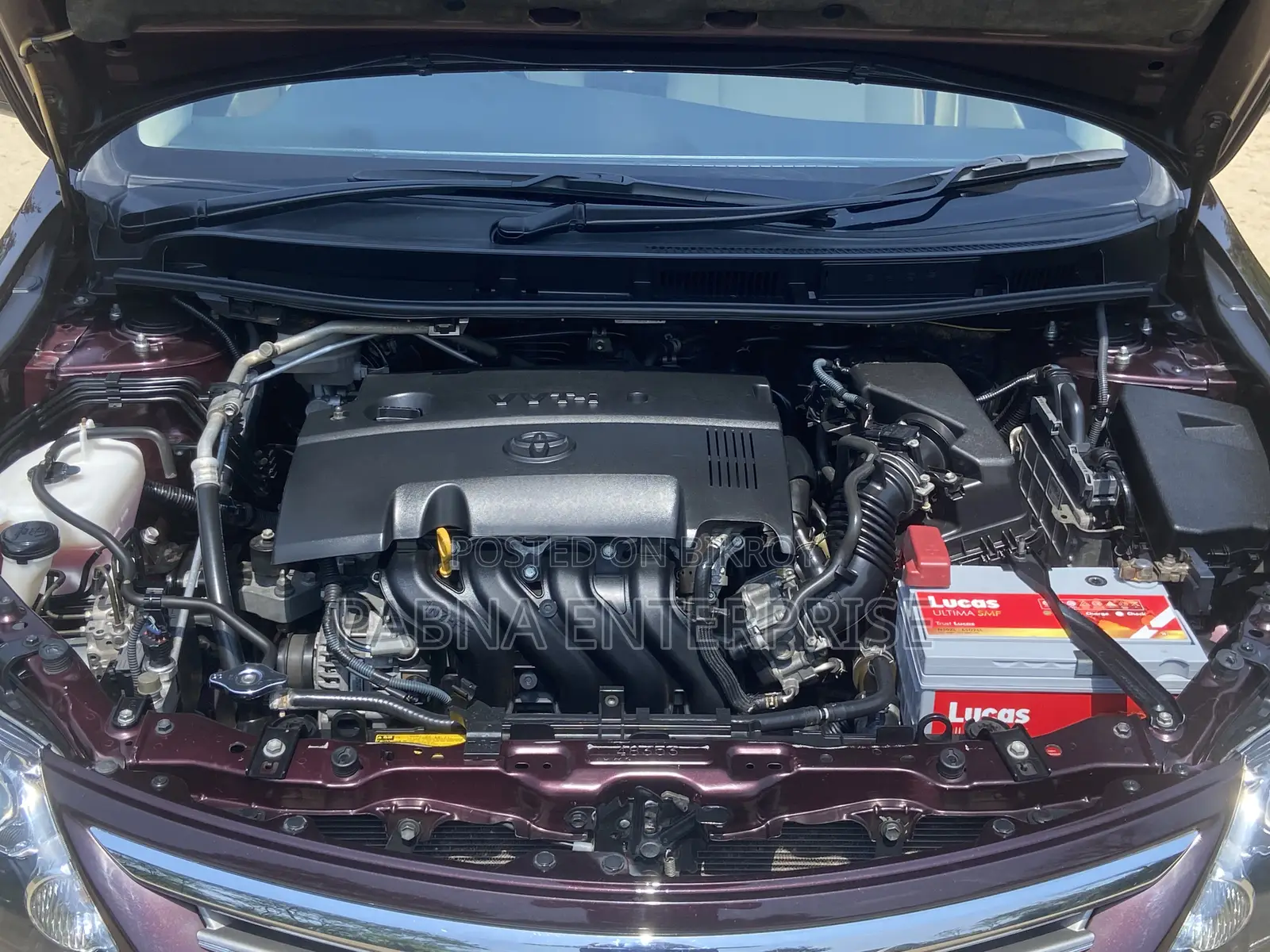 Toyota Allion 2016 Maroon