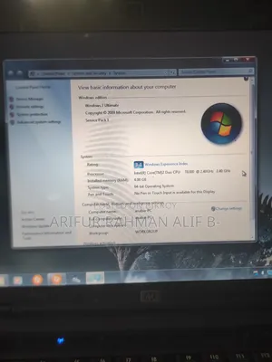 Laptop HP Compaq 6910p 4GB Intel Core 2 Duo SSD 128GB