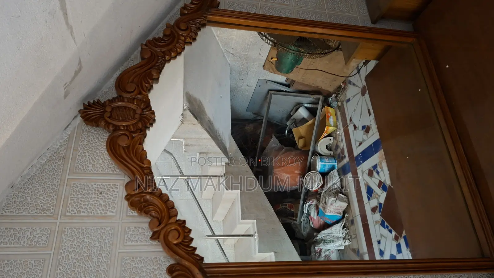 সেগুন কাঠের ড্রেসিং টেবিল