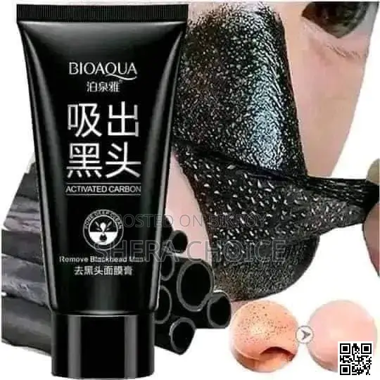 Bioaqua Deep Cleansing Black Mask – Bamboo Charcoal Blackhead Remover