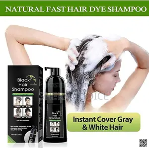 Dexe Black Hair Shampoo 400ml – Instant Hair Shampoo (Men Women)