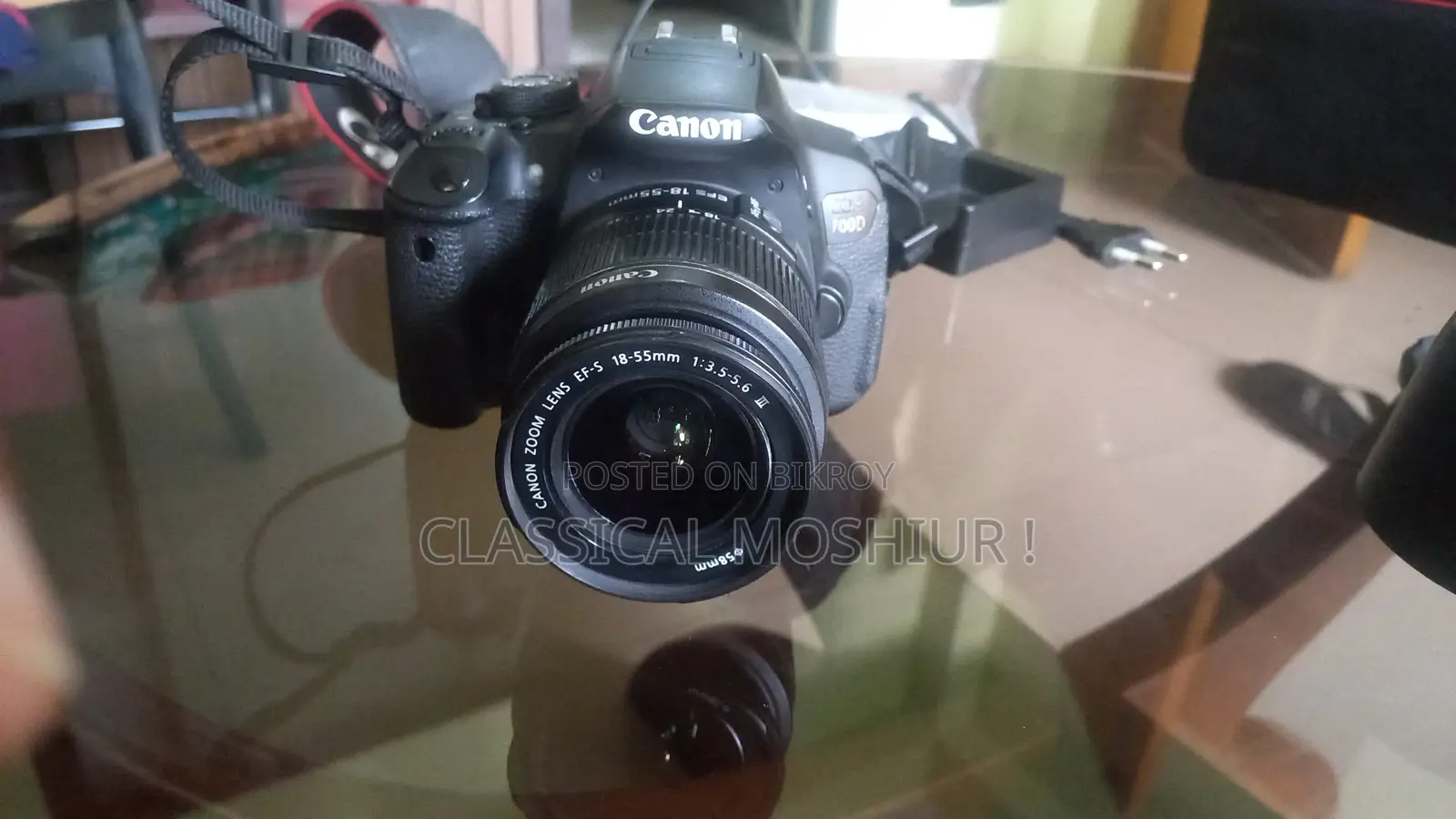 Canon Eos 700d 18-55mm Kit Lens 75 300mm Lens