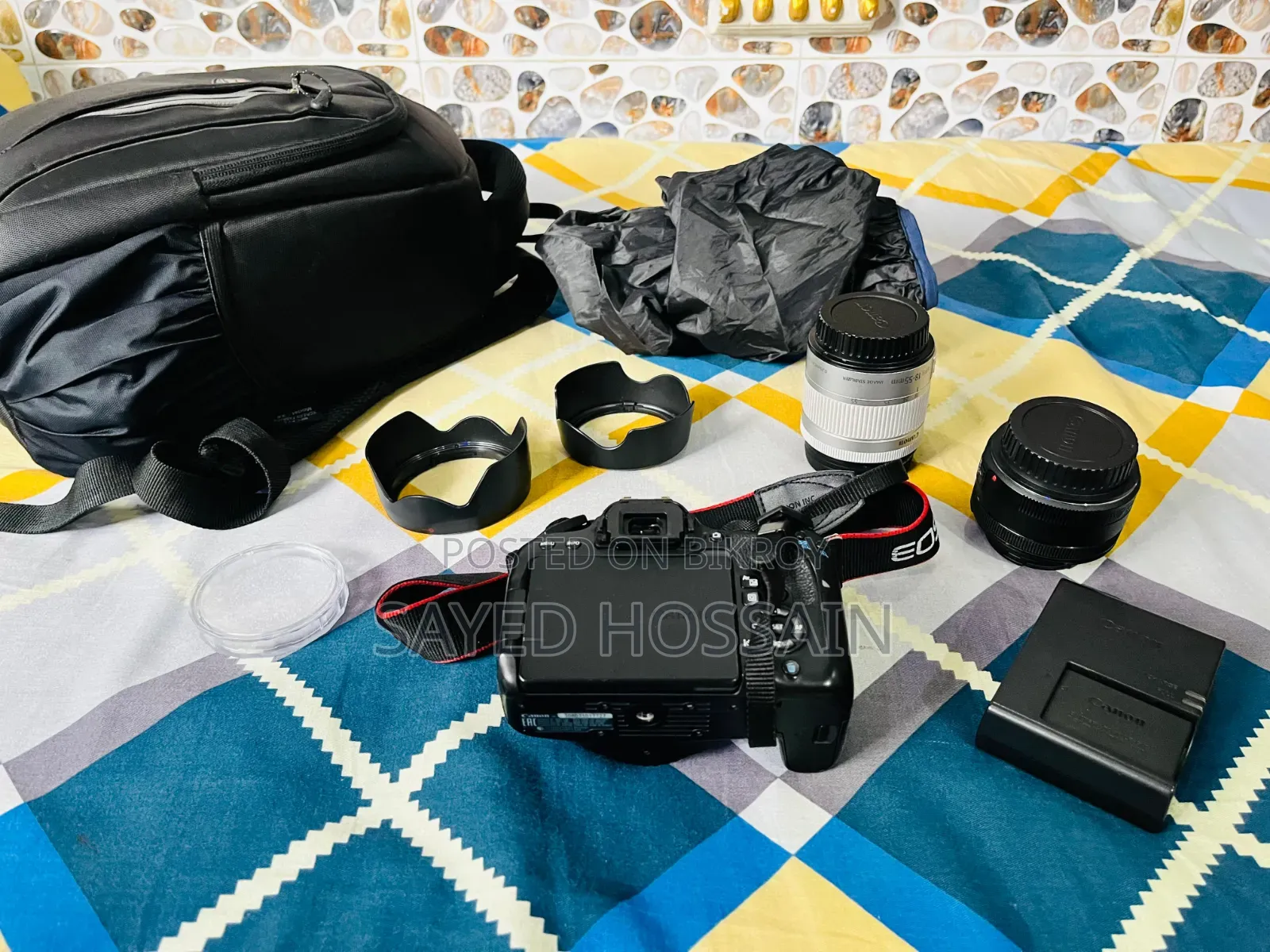 Canon Eos 800d Full Kit — For Sale
